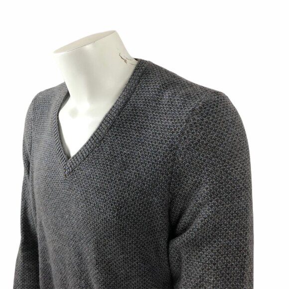 Joseph Abboud Men's Grey V-neck Sweater Size L - Picture 2 of 13